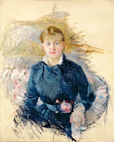 Portret van Louise Riesener, 1881 door Berthe Morisot